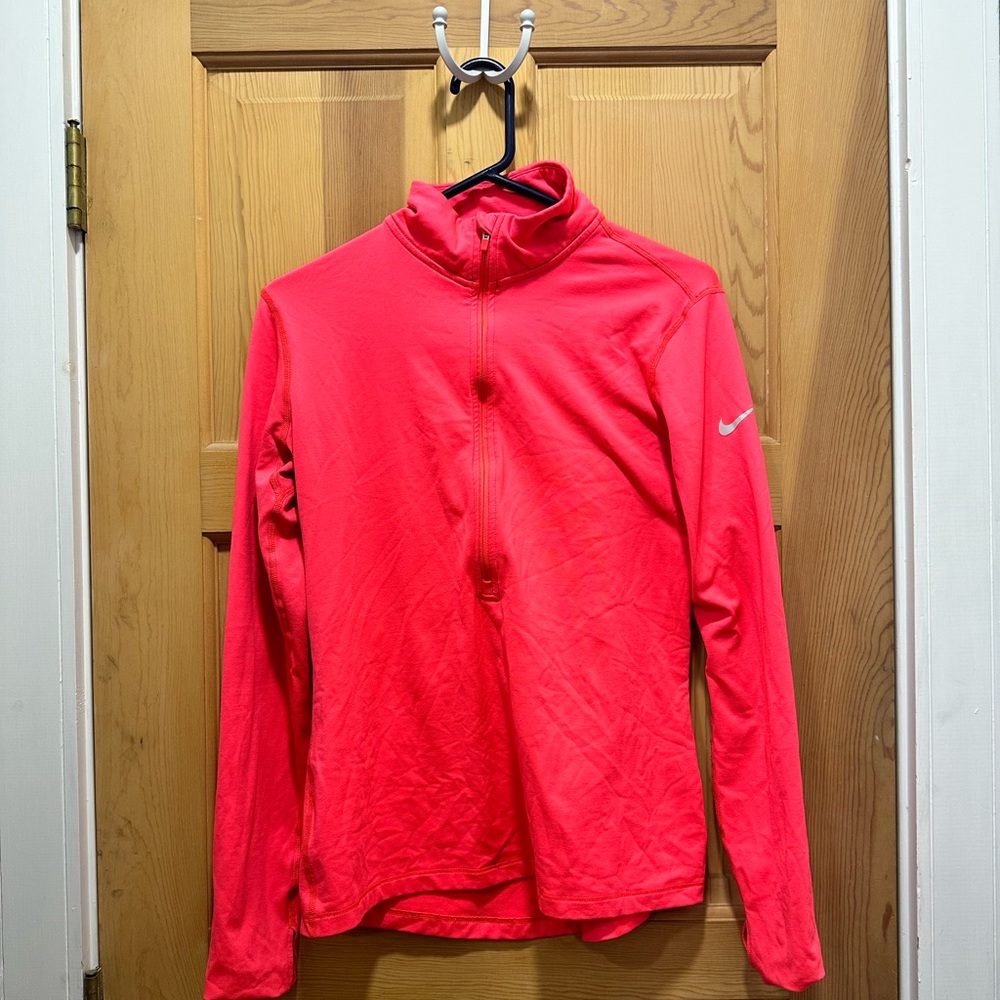 Nike fleece lined workout shirt